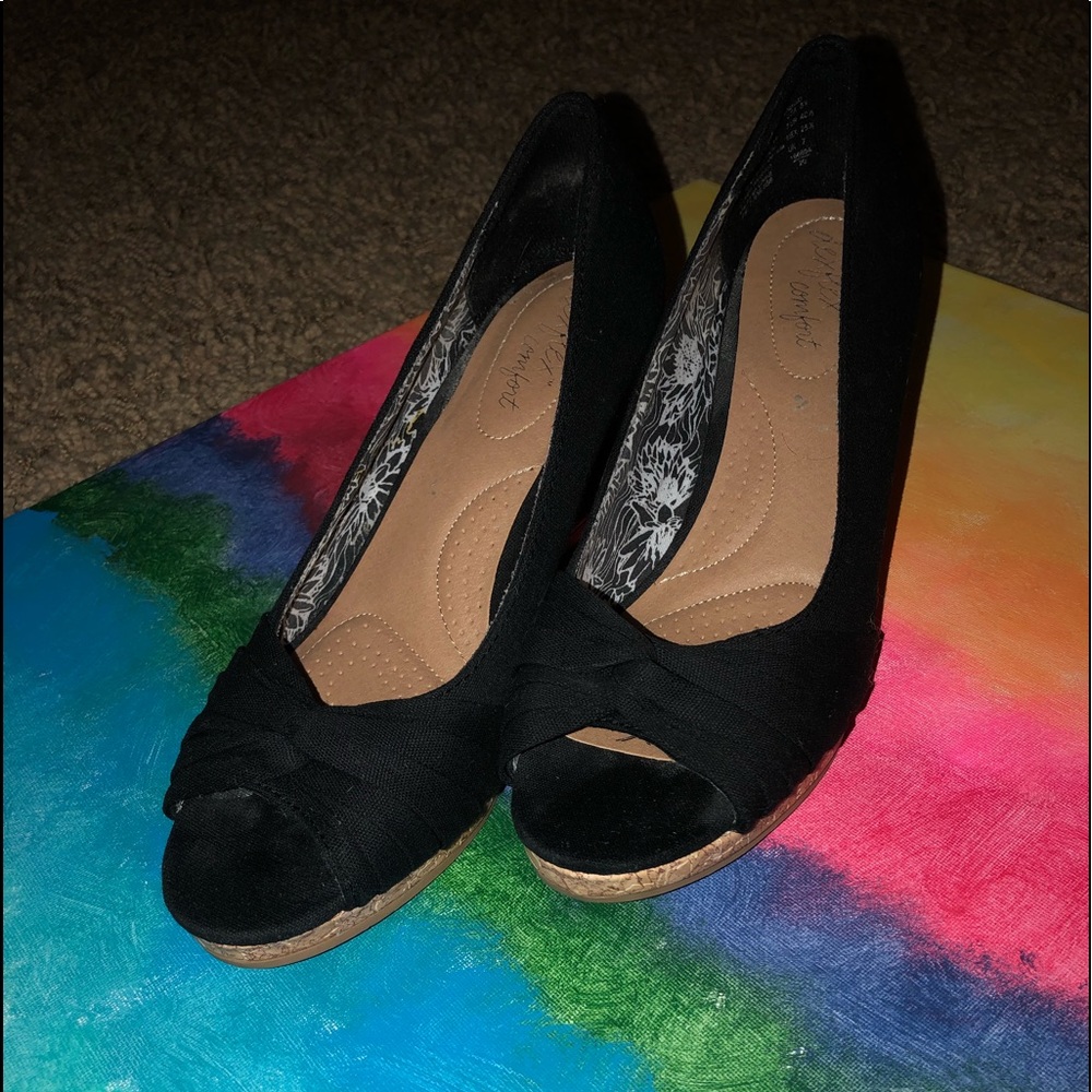 Toeless Wedge Heels
